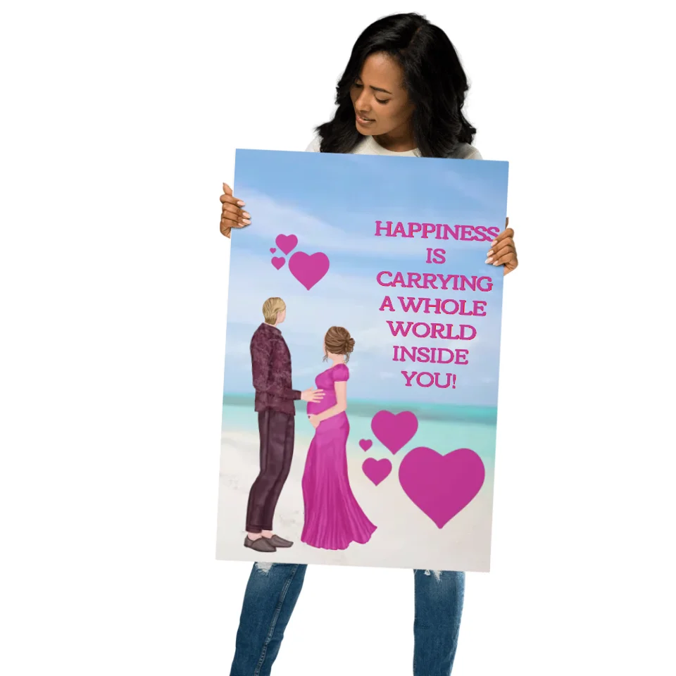 Lover Metal Print – Personalized Custom Metal Wall Art for Couples and Romantic Gifts