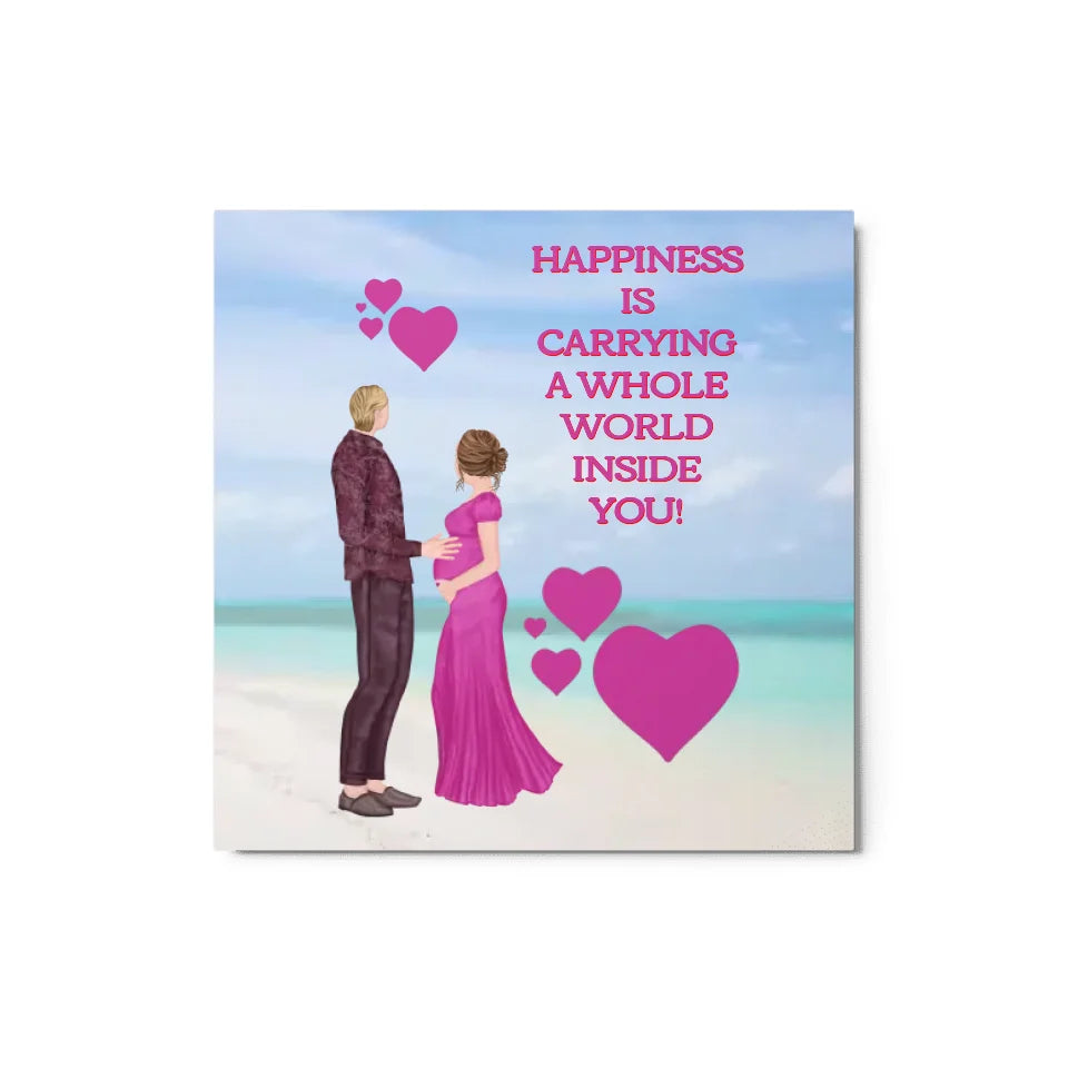 Lover Metal Print – Personalized Custom Metal Wall Art for Couples and Romantic Gifts