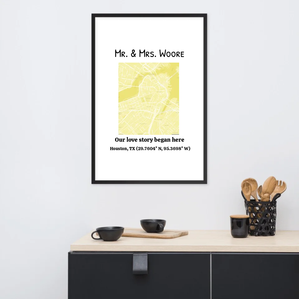 Our Love Begin Story Here Poster