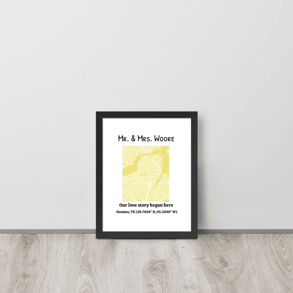 Our Love Begin Story Here Poster