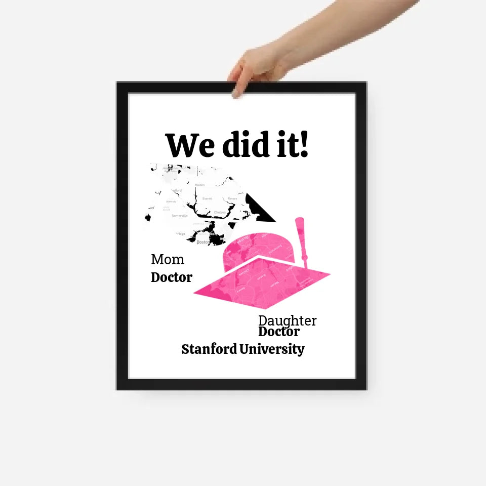 Personalized Graduation Square Frame