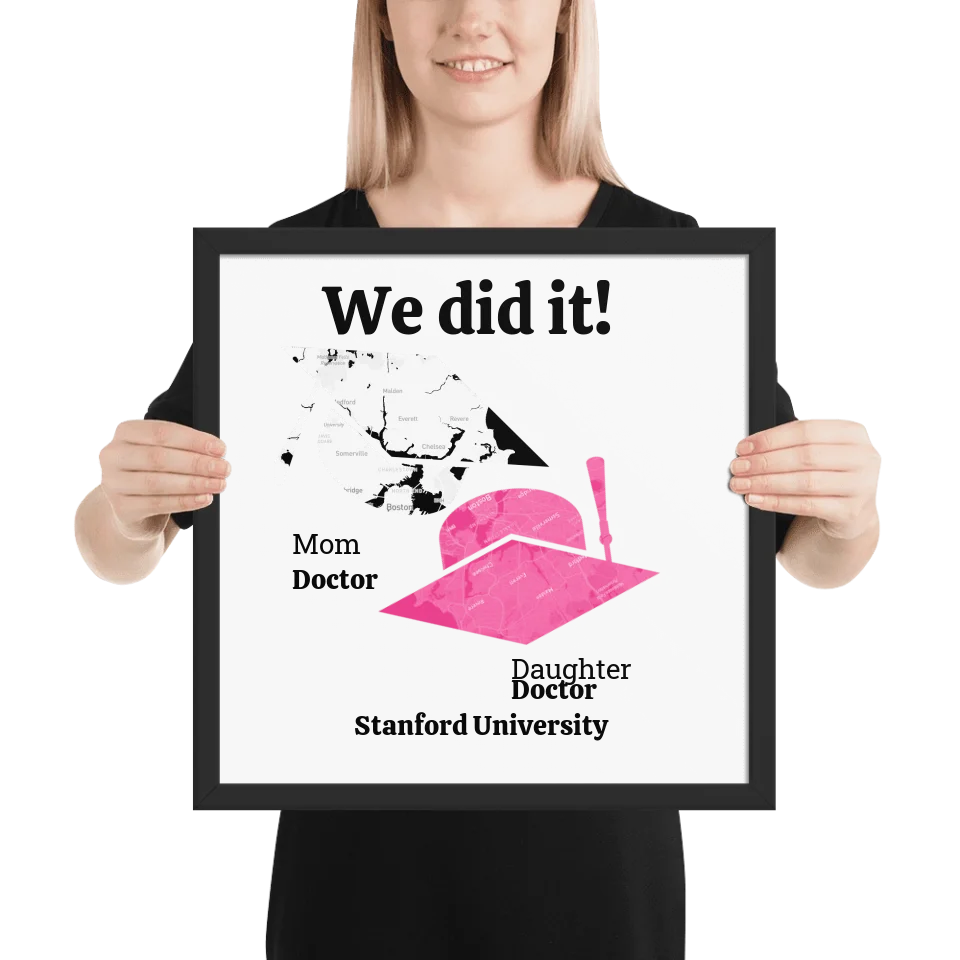 Personalized Graduation Square Frame