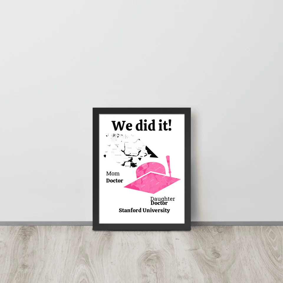 Personalized Graduation Square Frame