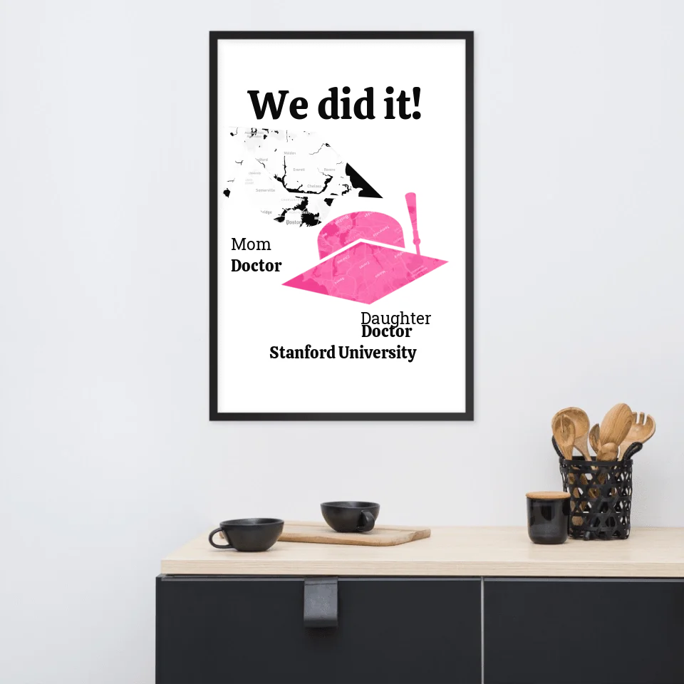 Personalized Graduation Square Frame