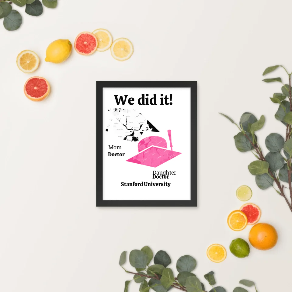 Personalized Graduation Square Frame