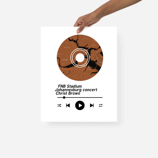 Johannesburg concert Poster