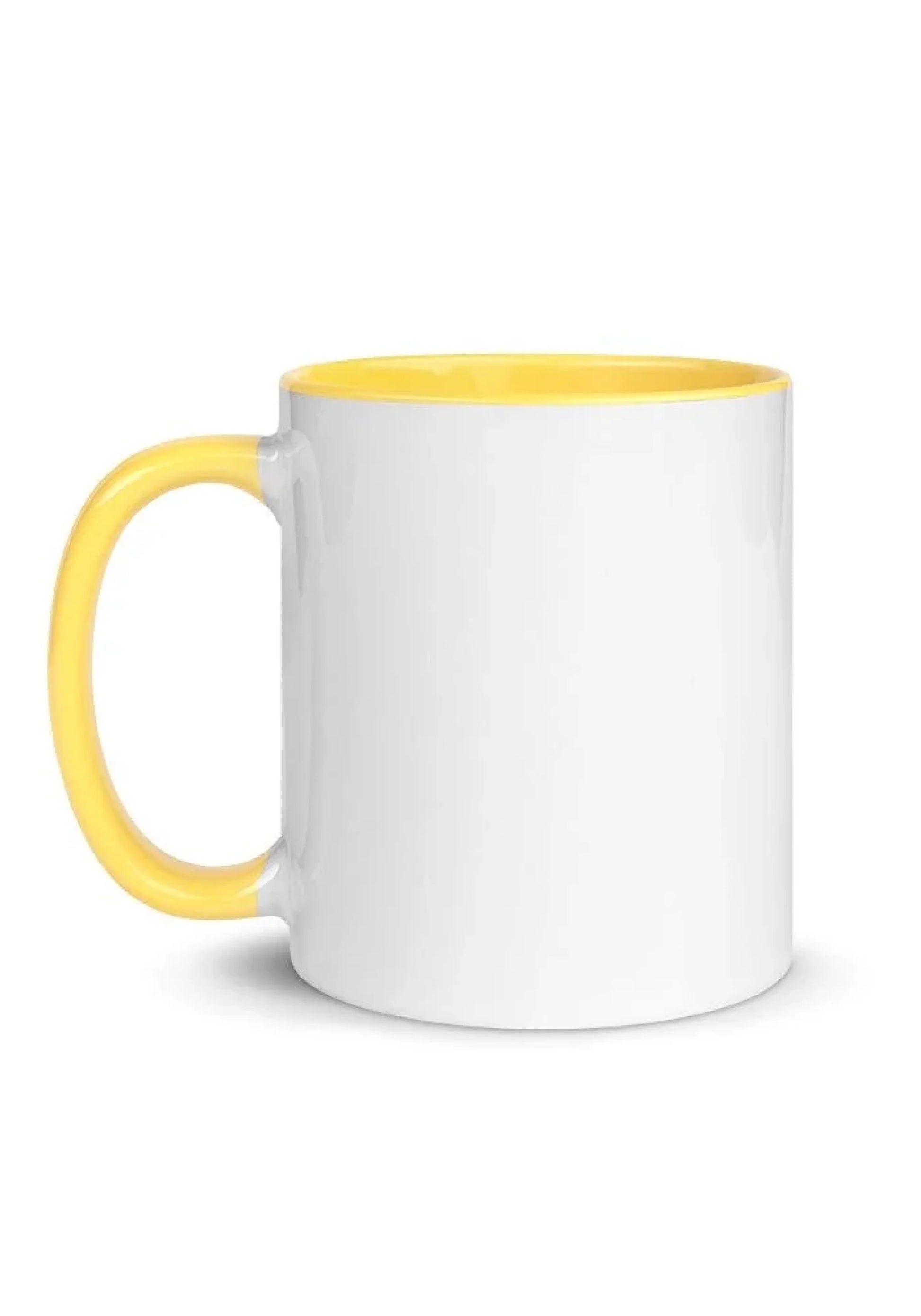 yellow cup